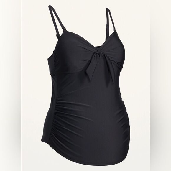 NWT Swim Solutions Tummy Control Swimsuit in Black size 20 - Picture 1 of 6